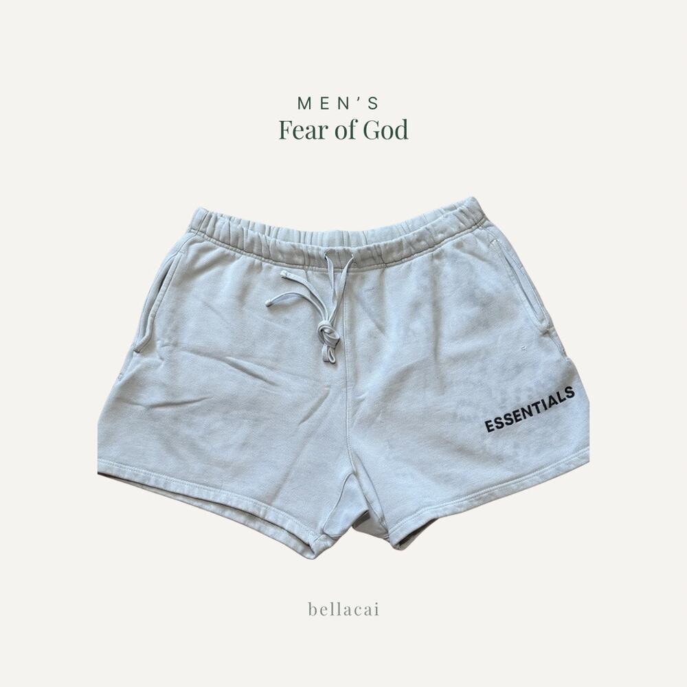 Fear of God | VTG Fade Essentials Cream Thrashed Sweatshirts Unisex Size Medium